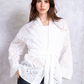 Belted Broderie Kimono