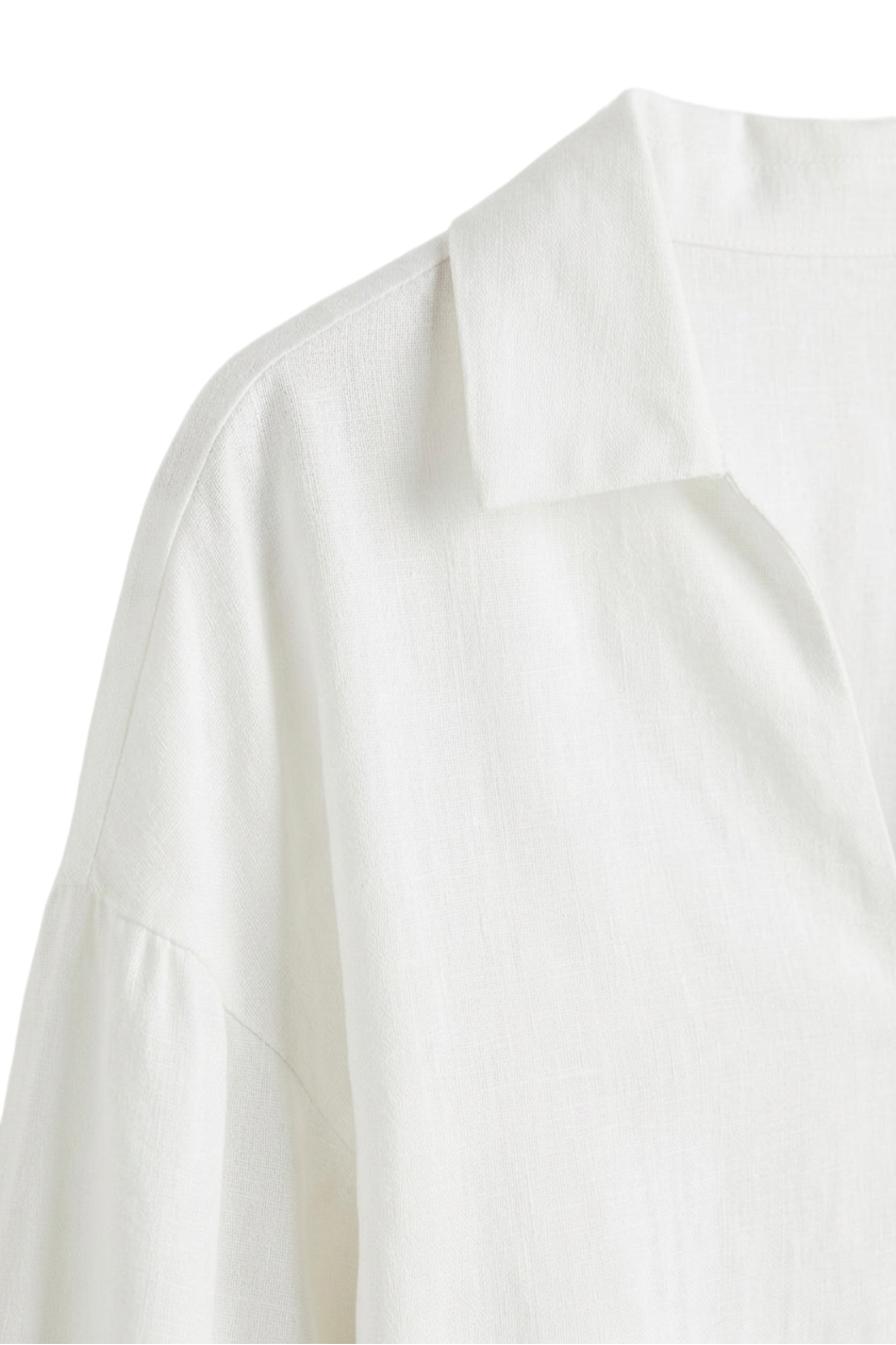 V-Neck Tencel Blouse