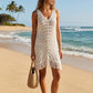 Sequin Crochet Beach Dress