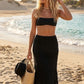 Tiered Crochet Beach Skirt