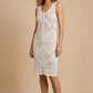 Floral Crochet Beach Dress