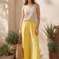 Wide-Leg Beach Pants