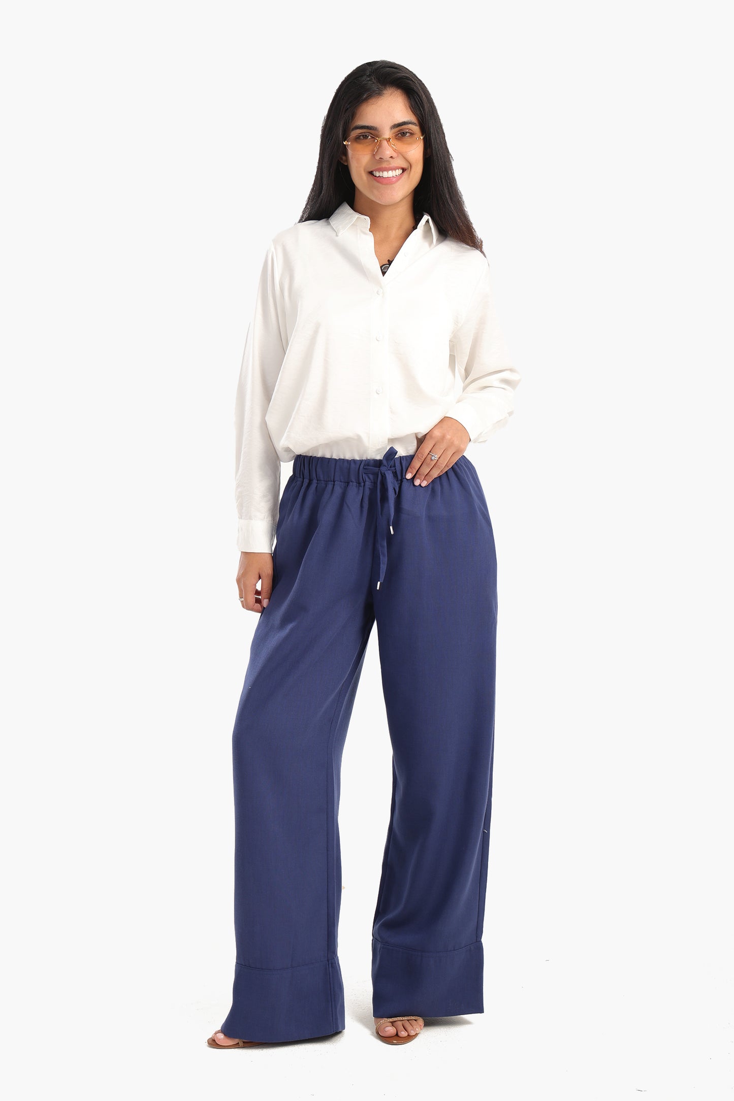 Tencel Wide Leg Pants