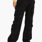 Black Cargo Jeans