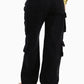 Black Cargo Jeans
