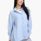 Lounge Shirt with Buttoned Slit