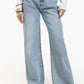 Wide Leg High Waist Jeans