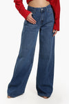 Wide Leg High Waist Jeans