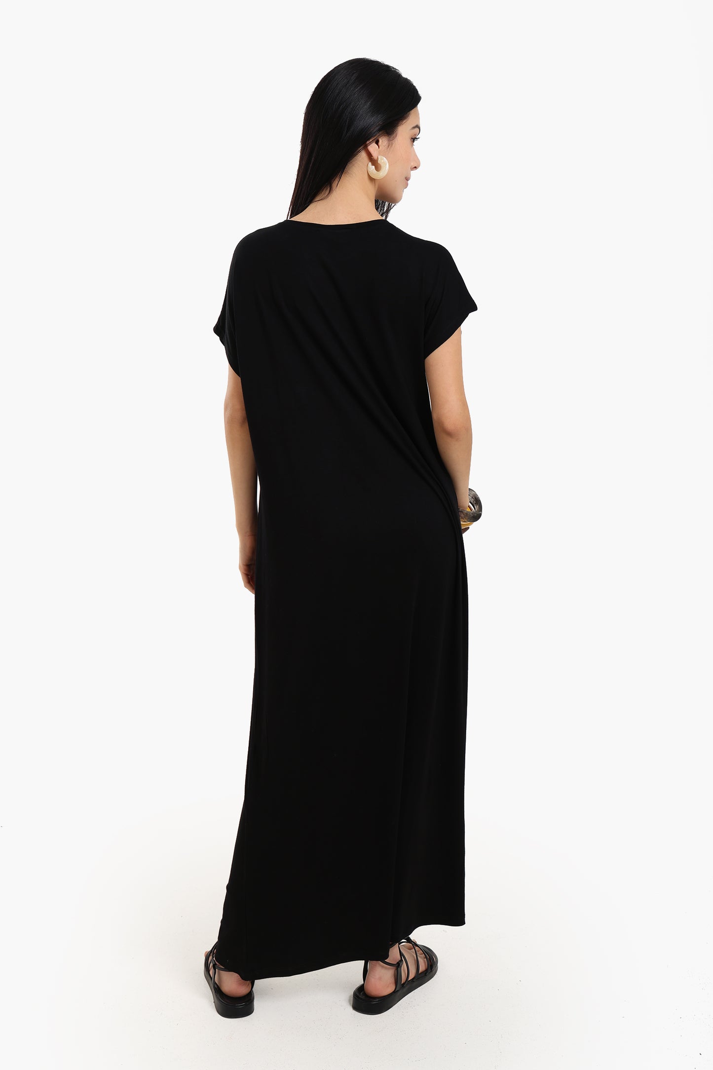 Slip On Viscose Dress