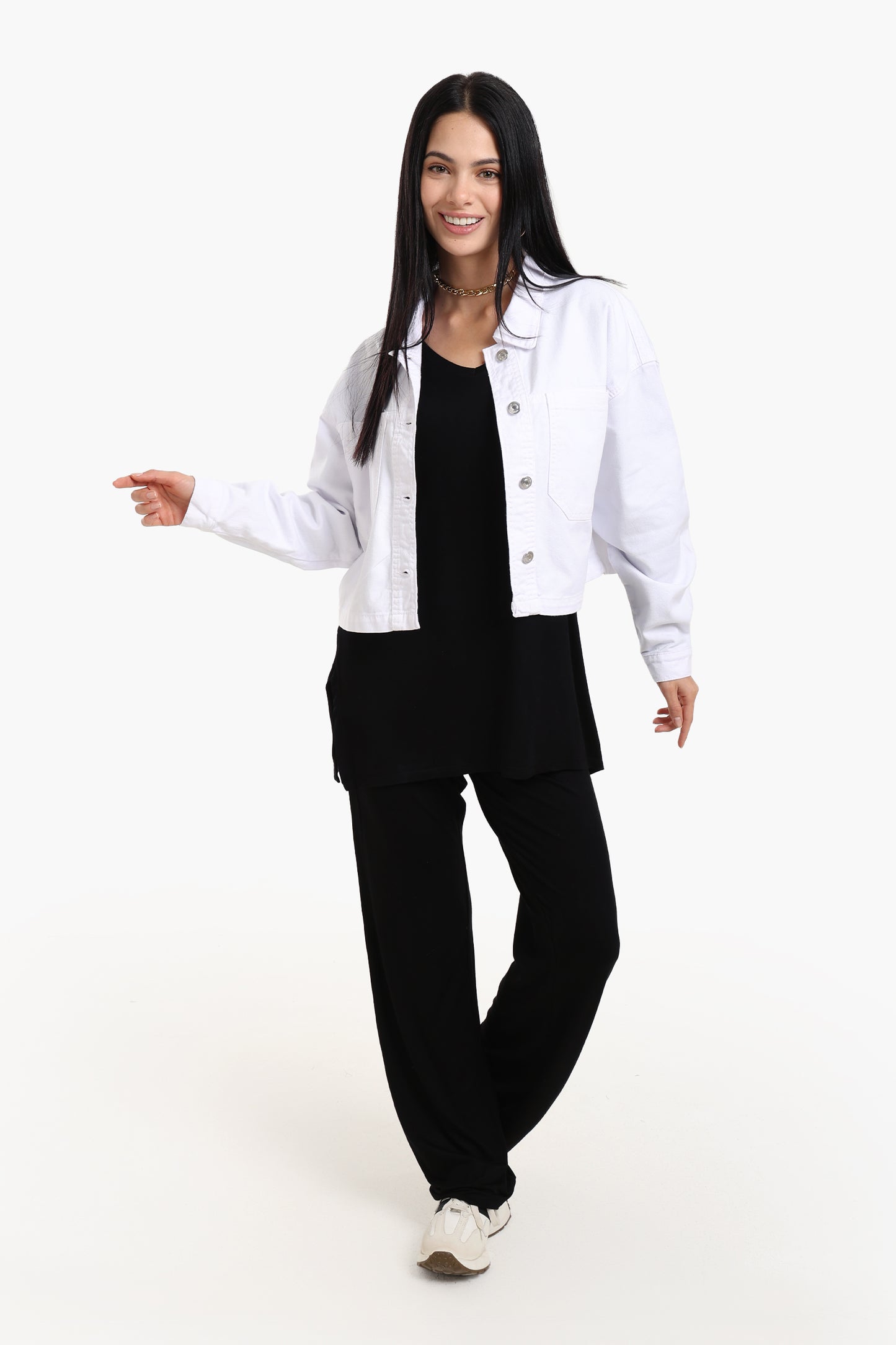 Cropped Denim Jacket