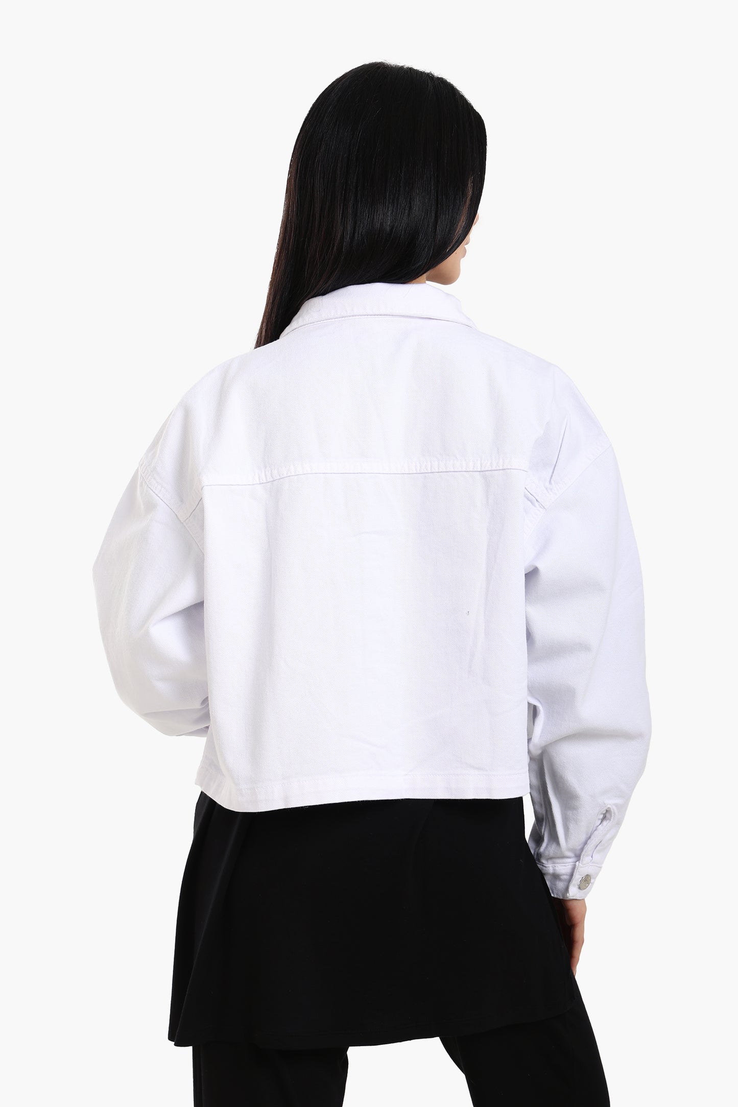 Cropped Denim Jacket