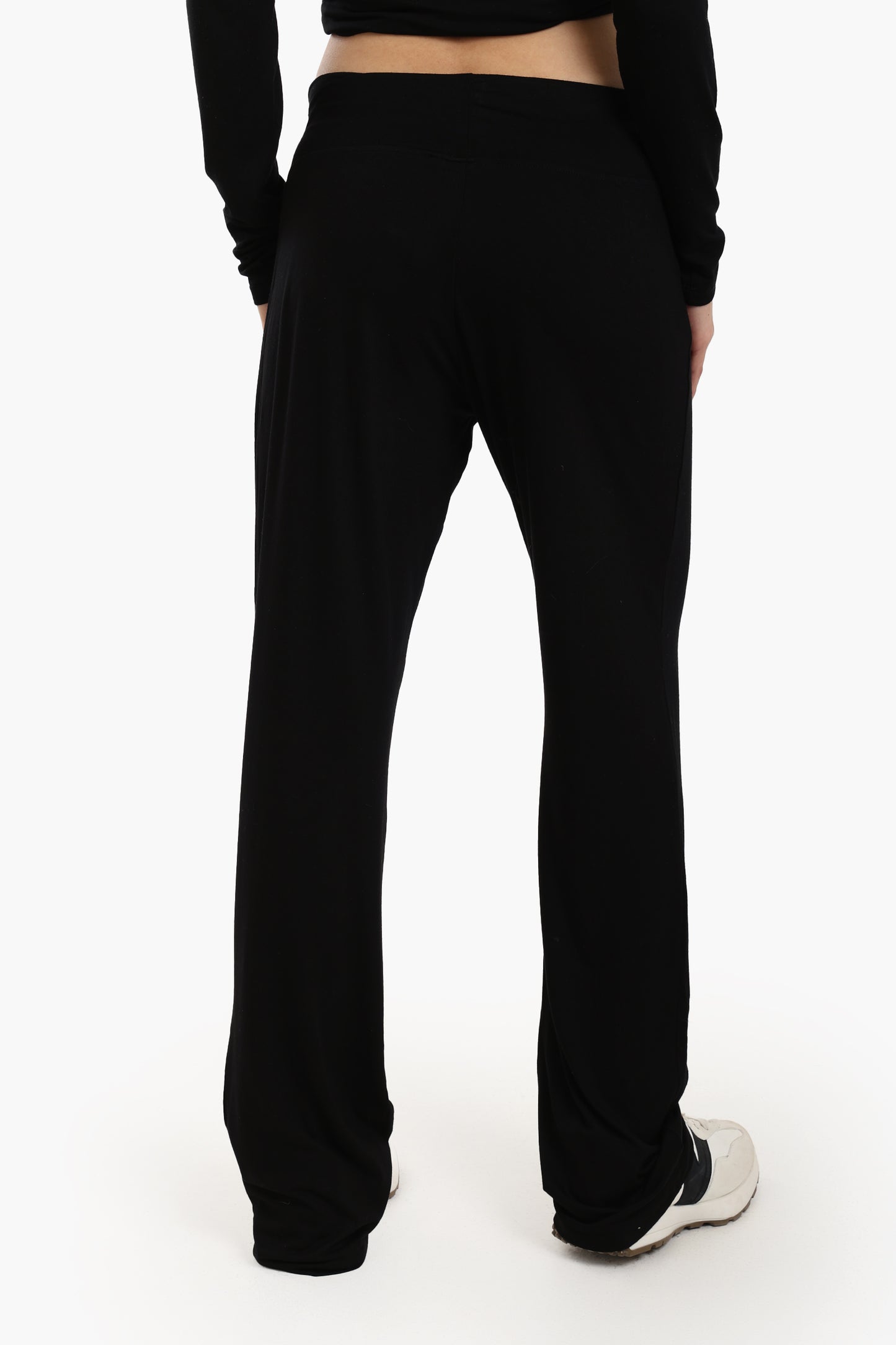 Black Viscose Pants
