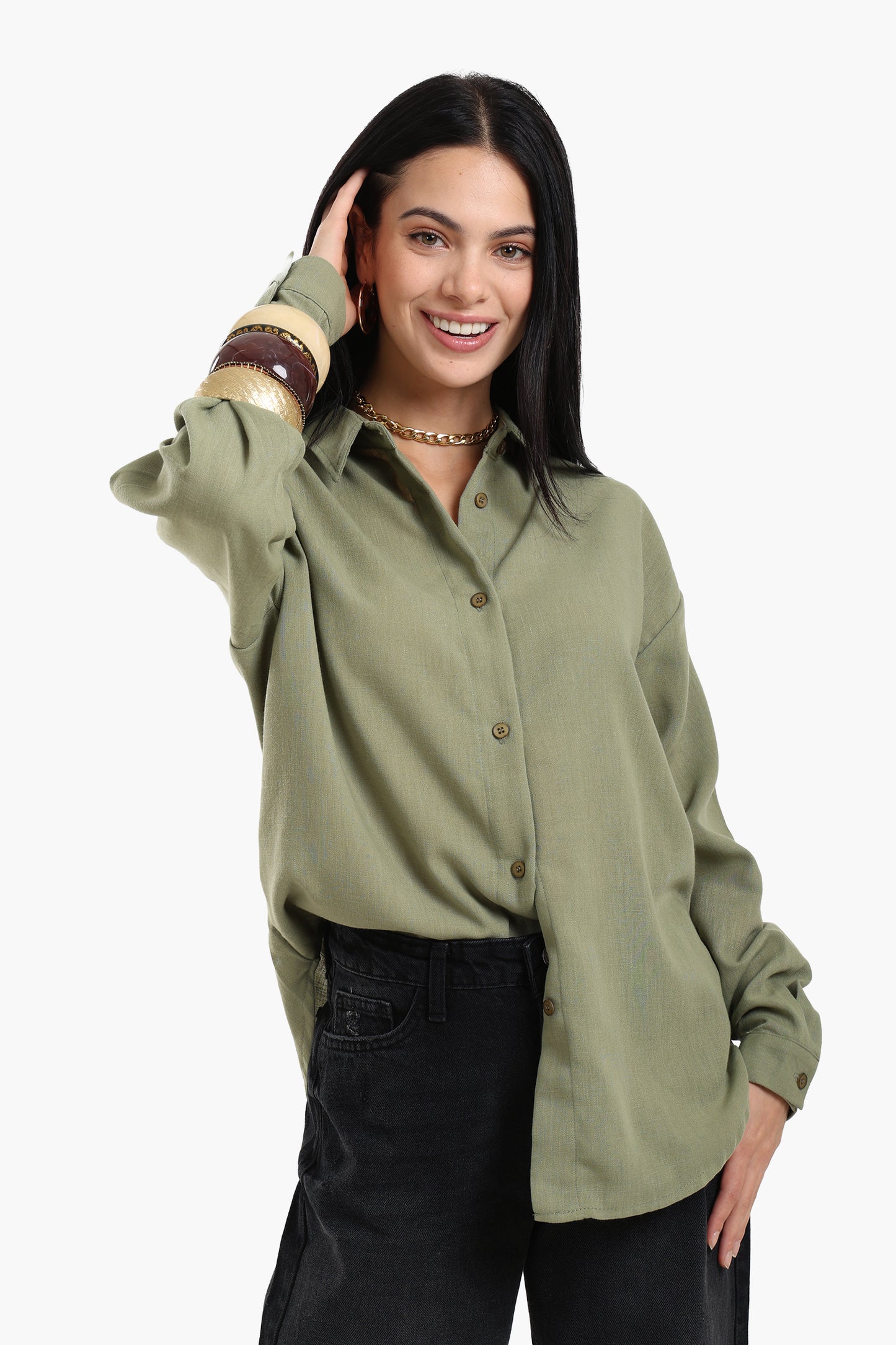 Classic Tencel Relaxed Fit Shirt