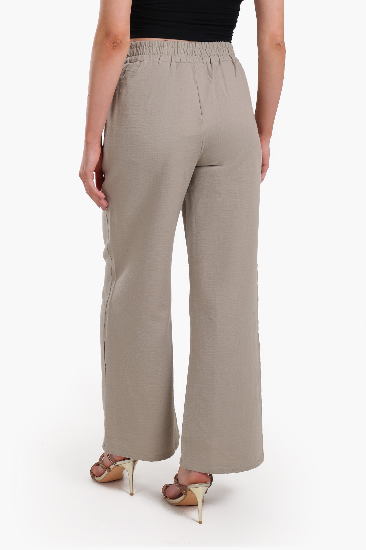 Chic Wide-Leg Tencel Pants