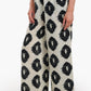 Chic Black & White Printed Pants