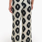 Chic Black & White Printed Pants