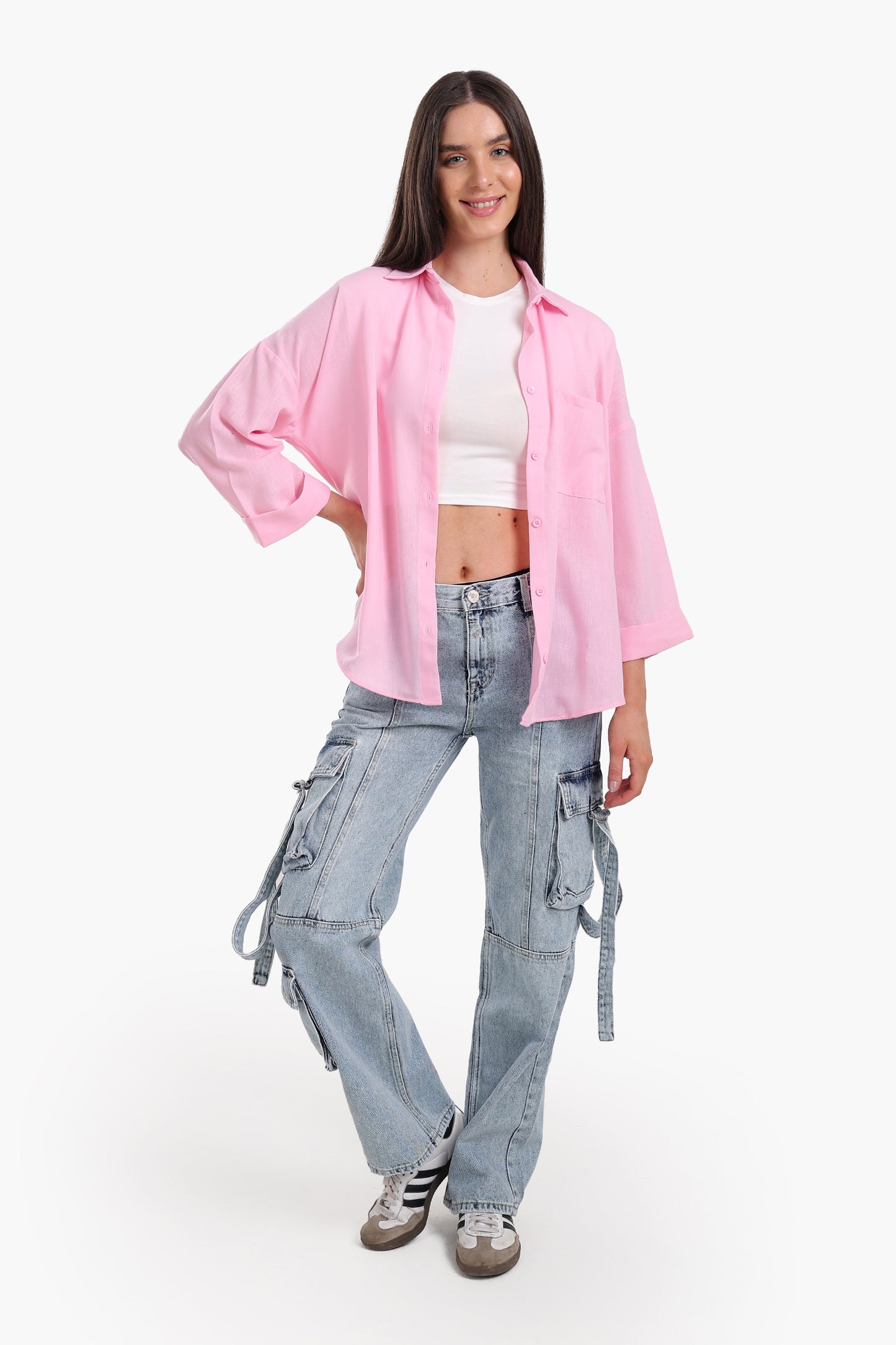 Shirt with 3/4 Sleeves