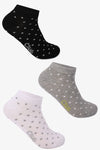 Dotted Everyday Socks - 3 Pairs