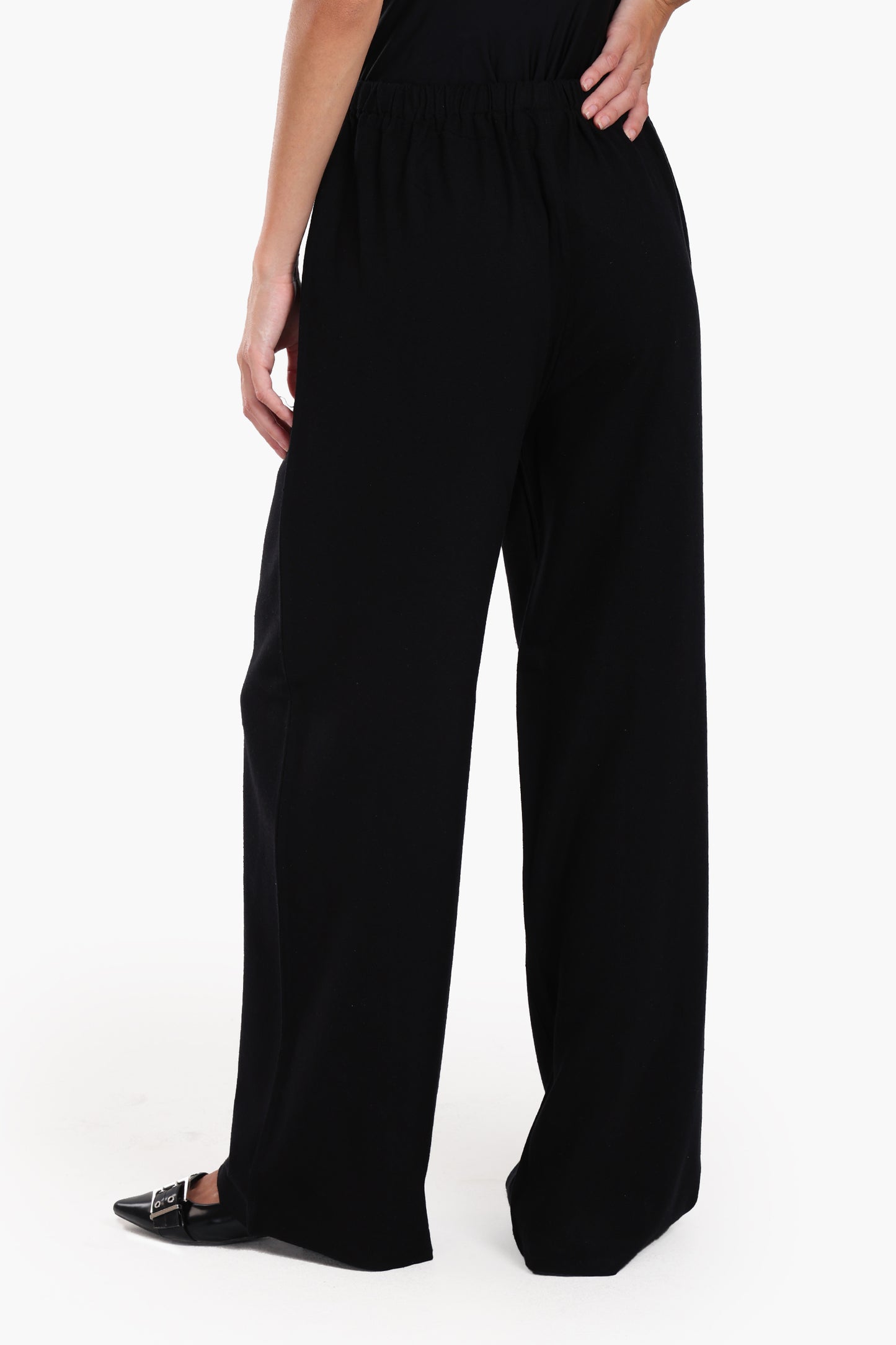 Wide-Leg Lounge Pants