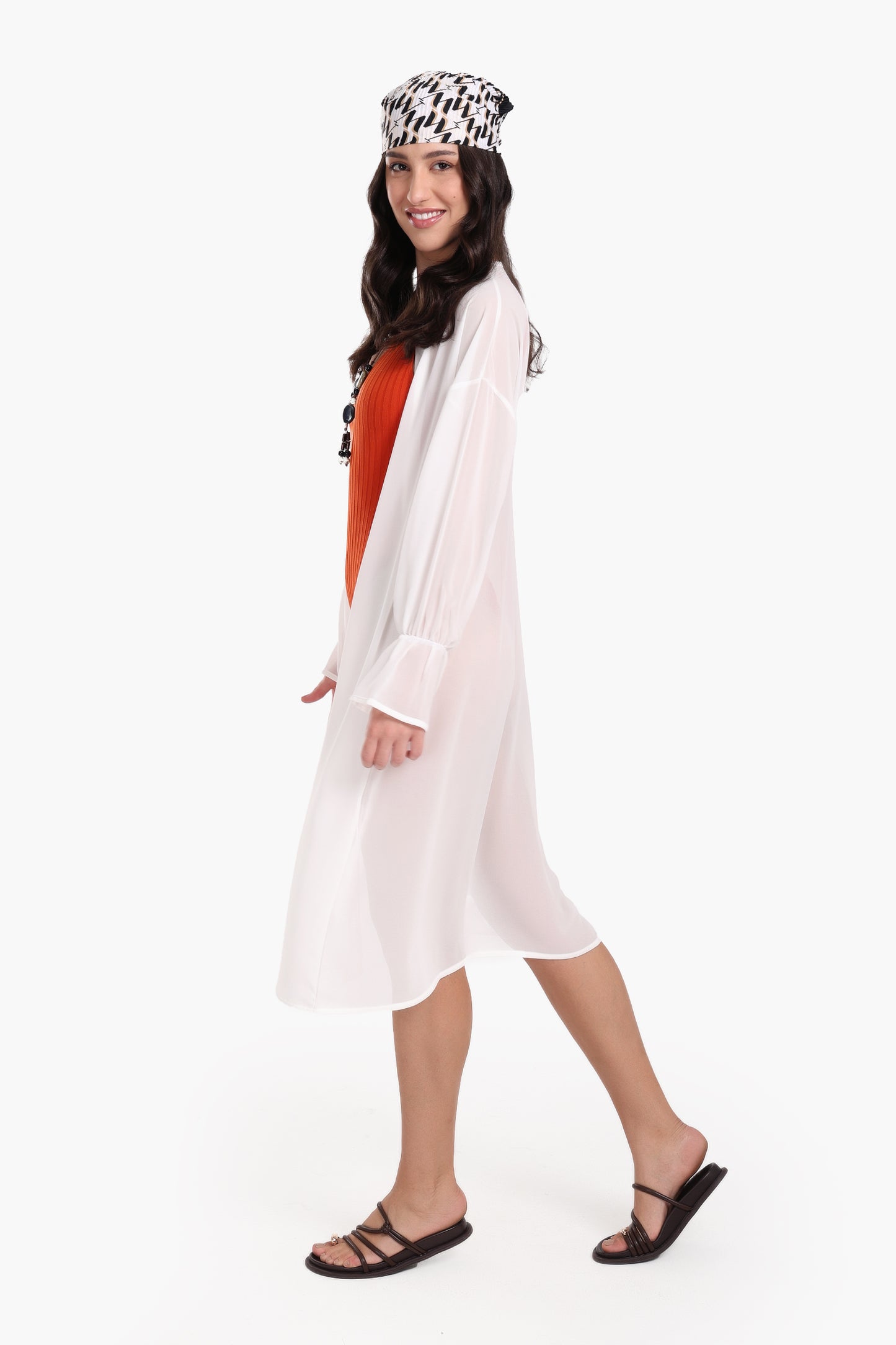 Chic Chiffon Kimono