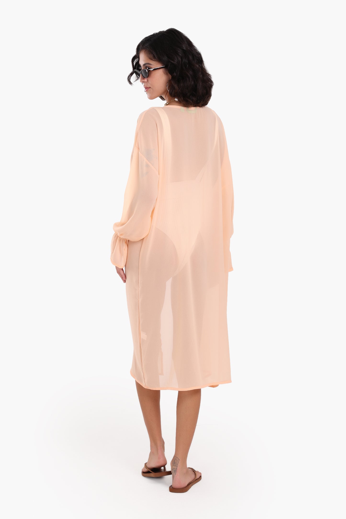Chic Chiffon Kimono