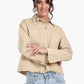 Beige Denim Jacket