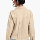 Beige Denim Jacket