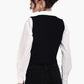 Asymmetrical Sleeveless Vest