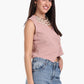 Asymmetrical Sleeveless Vest