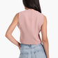 Asymmetrical Sleeveless Vest