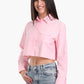 Cropped Viscose Shirt