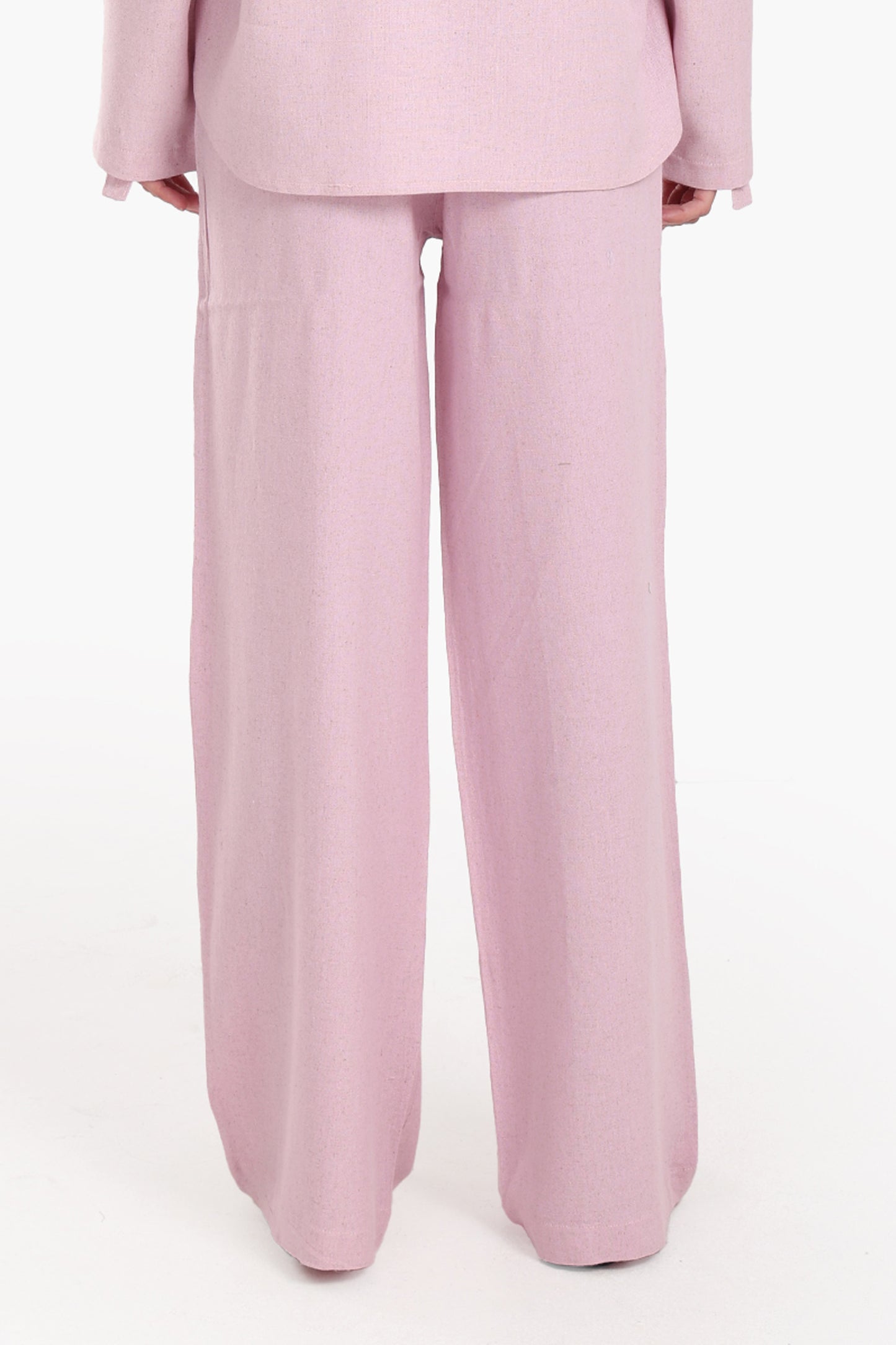 Wide-Leg Lounge Pants