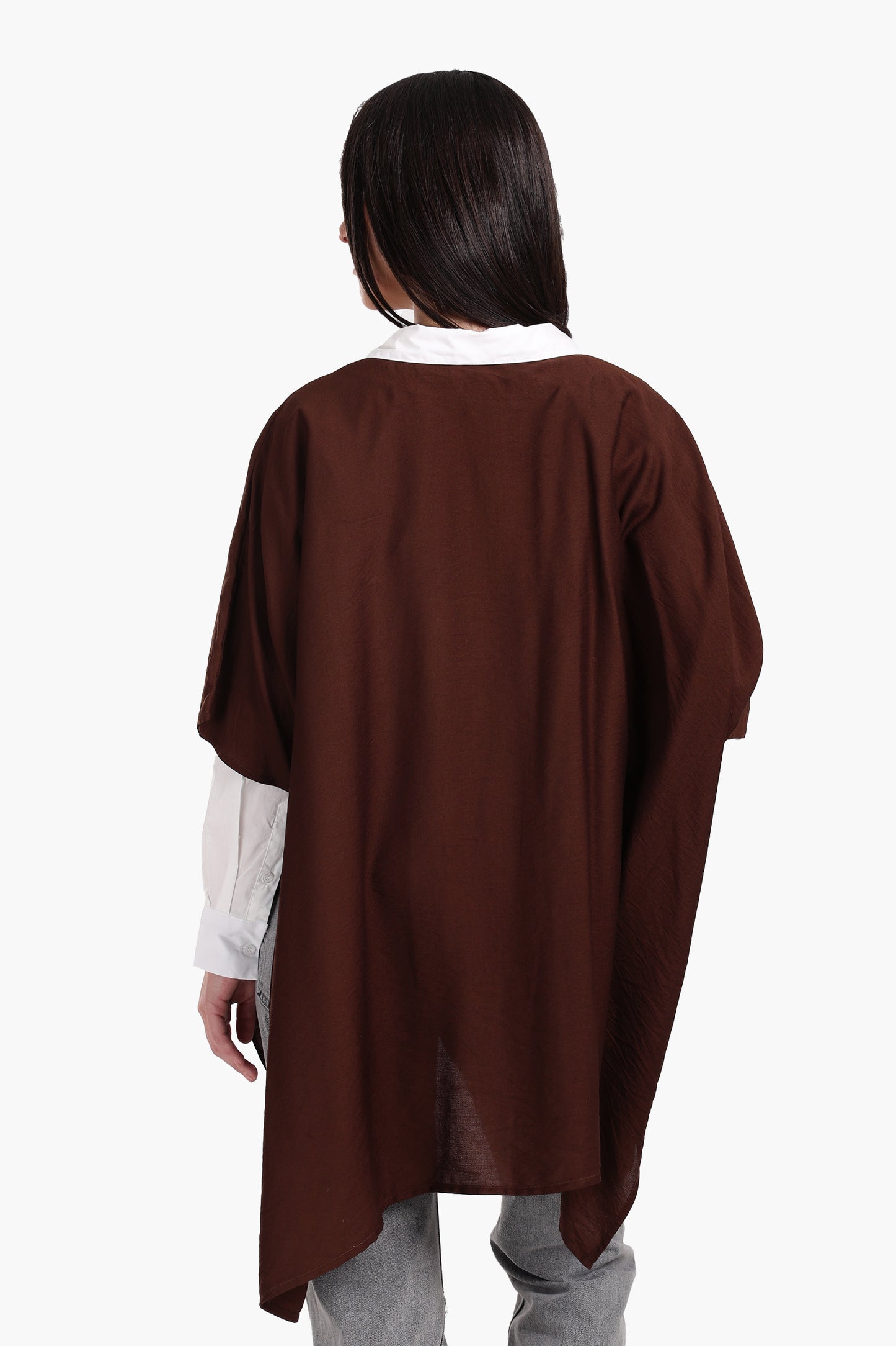 Asymmetrical Tencel Kimono