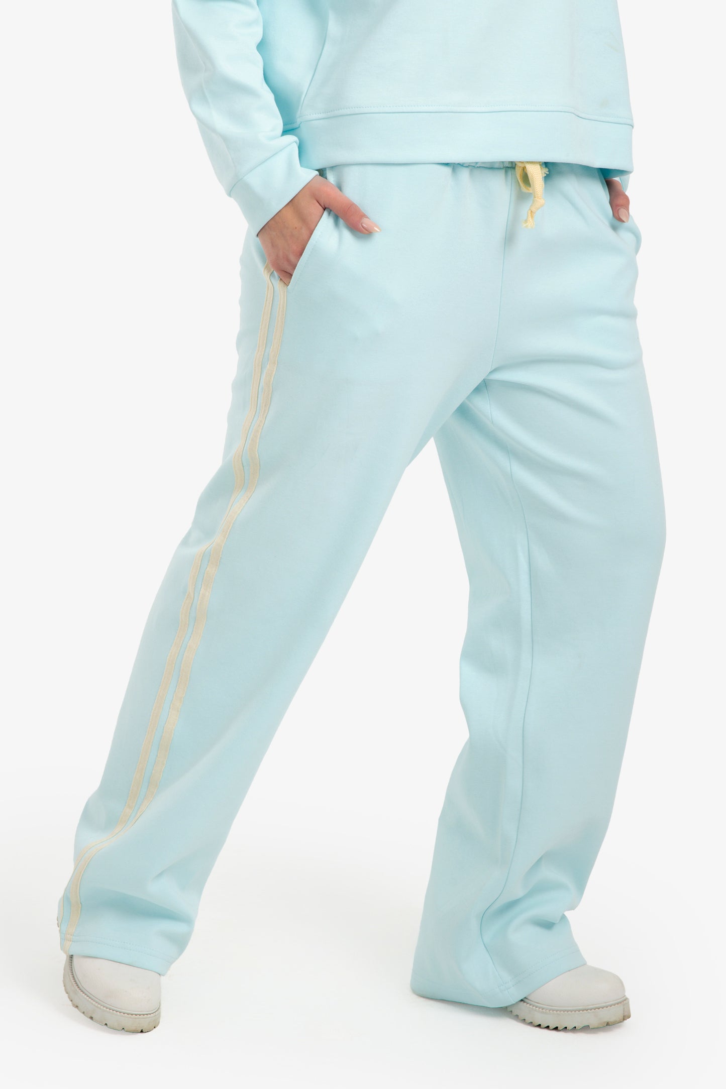 Contrast Stripe Lounge Sweatpants