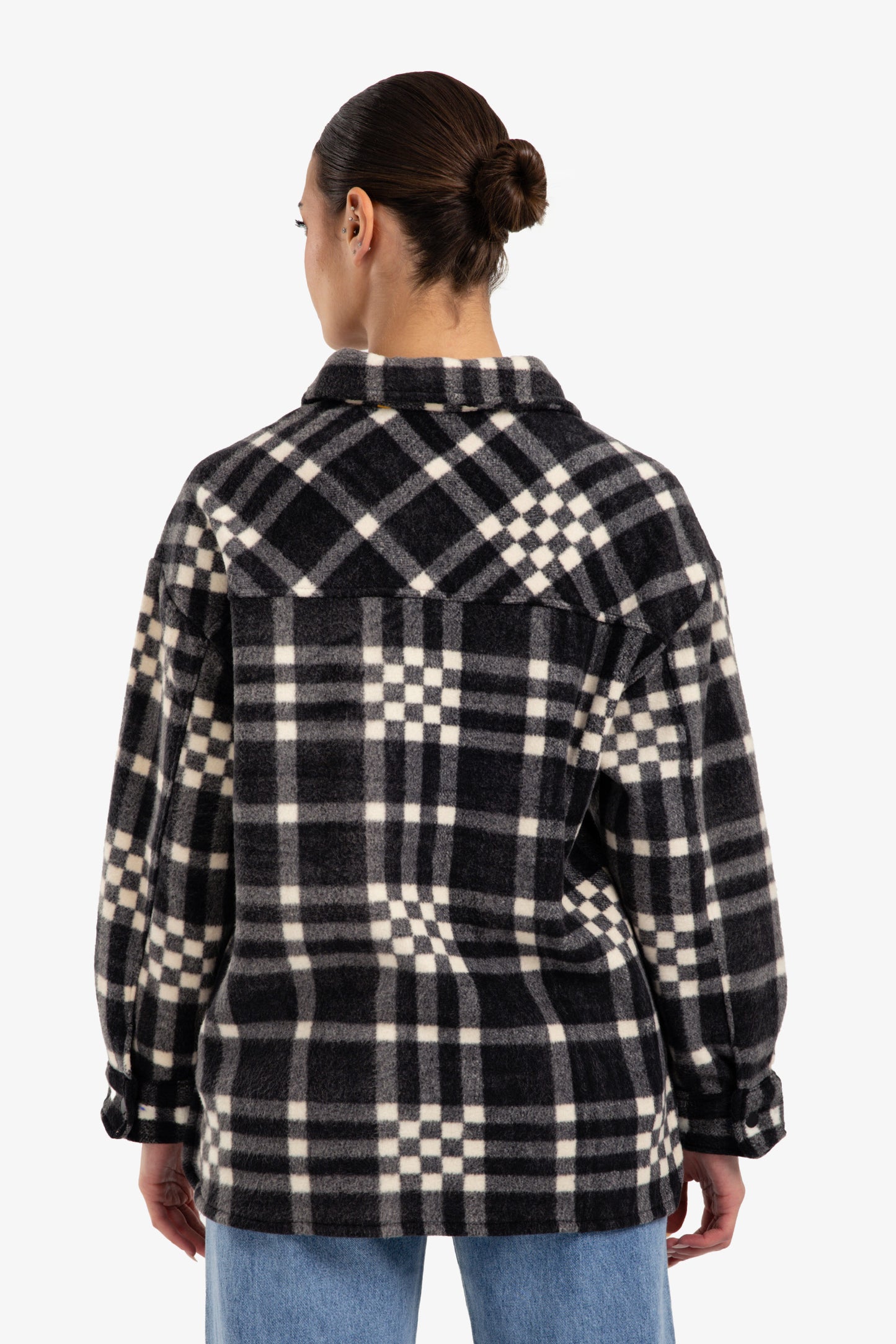 Plaid Buttoned Overshirt