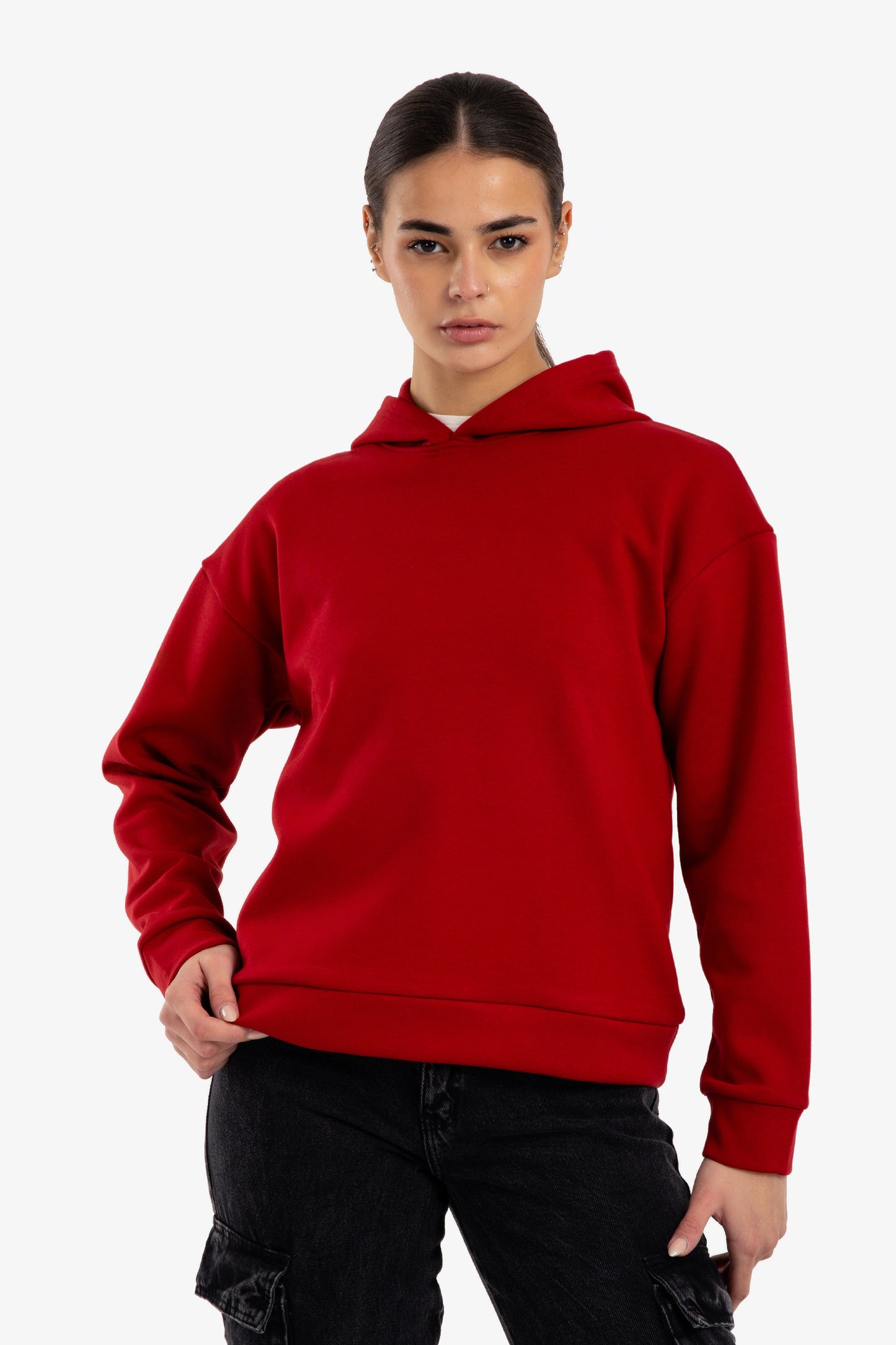 Hooded Neck Lounge Sweatshirt