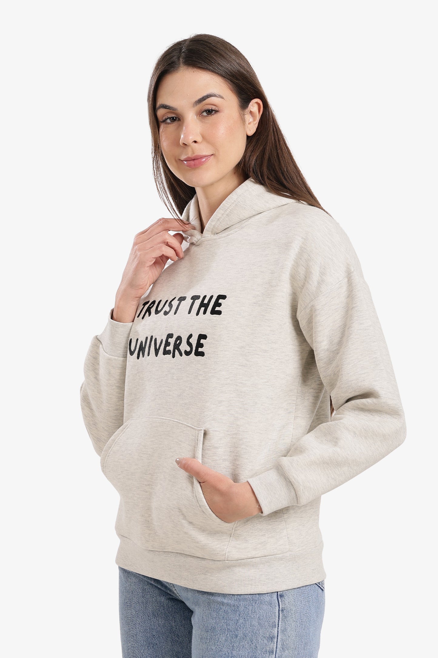 Kangaroo-Pocket Lounge Sweatshirt