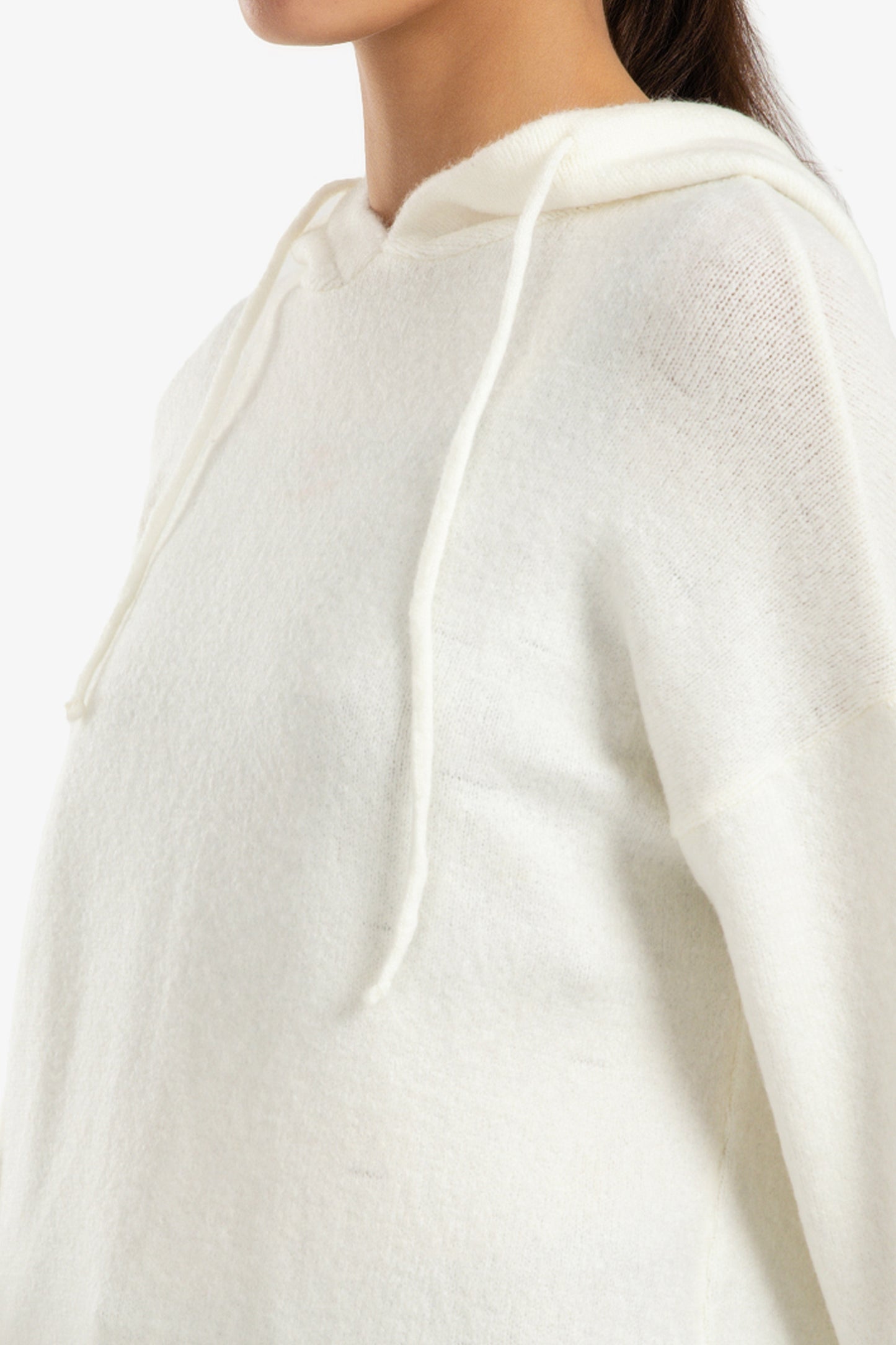 Hooded Wool Sweatshirt