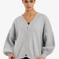 Relaxed V-Neck Cardigan