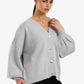 Relaxed V-Neck Cardigan