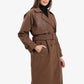 Leather Trench Coat