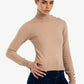 Stitched Buttoned Slim Pullover