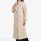 Midi Coat With Notch Collar