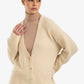 Button-Down Relaxed Cardigan