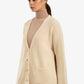 Button-Down Relaxed Cardigan
