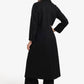 Midi Coat With Notch Collar
