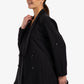 Notch Collar Striped Blazer