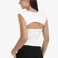 Cut-Out Microfiber Bodysuit