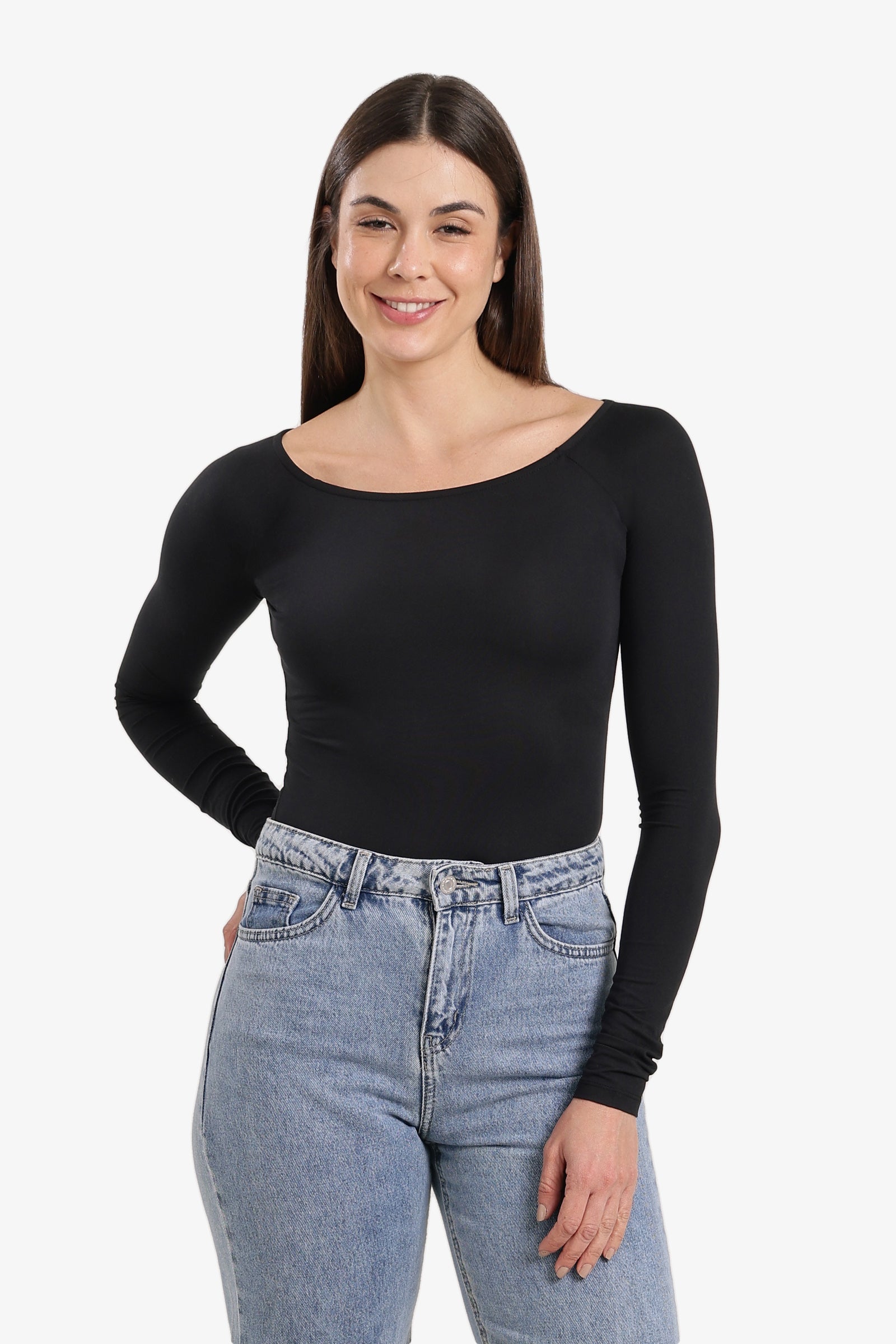 Bodysuit with Thumbhole Cuffs