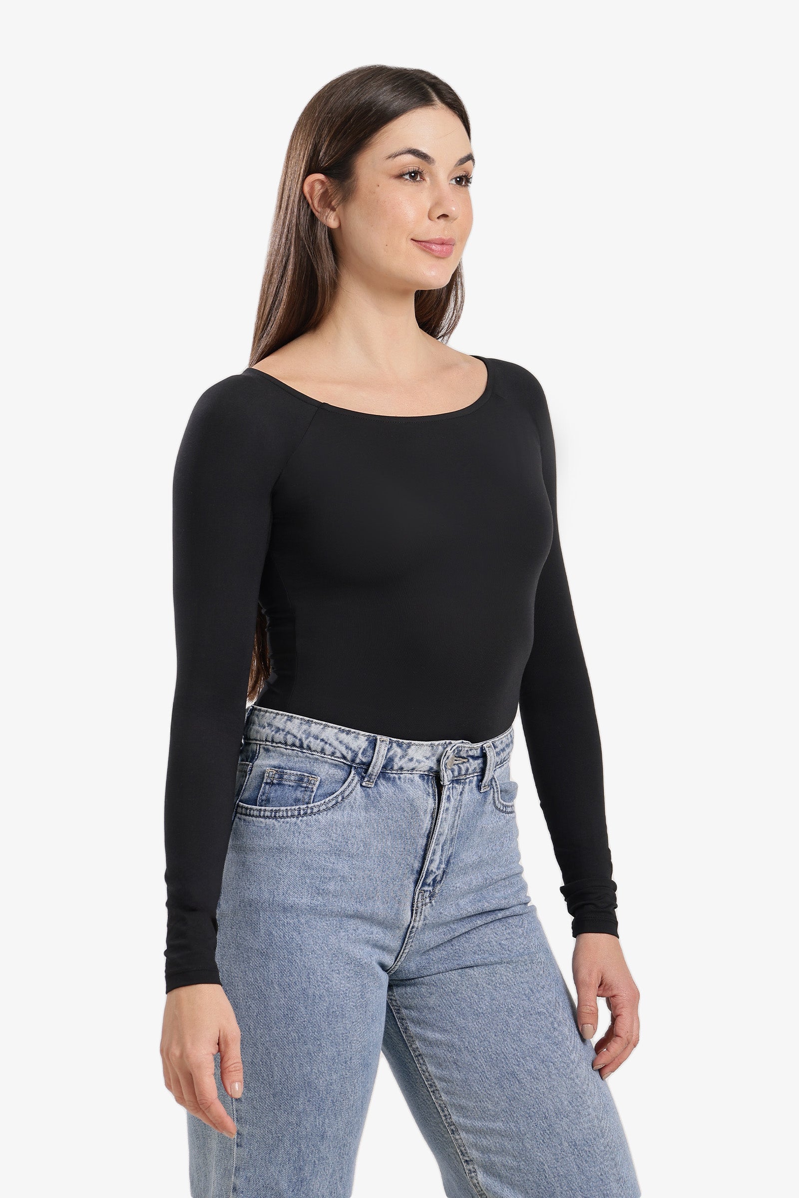 Bodysuit with Thumbhole Cuffs